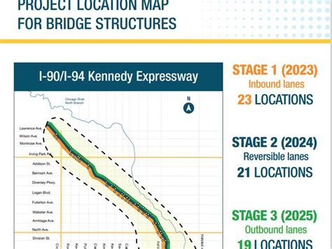 Kennedy Expressway construction project to begin Monday